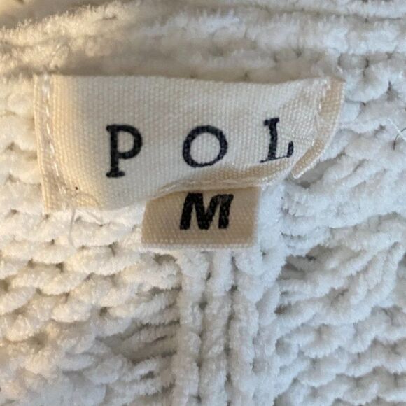 POL Oversized Cable Knit Turtleneck Womens Sweater Size M - Picture 5 of 9